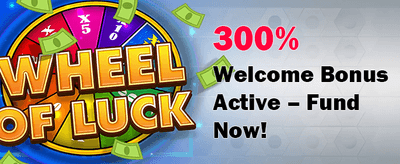 Welcome Mega Bonus promotion